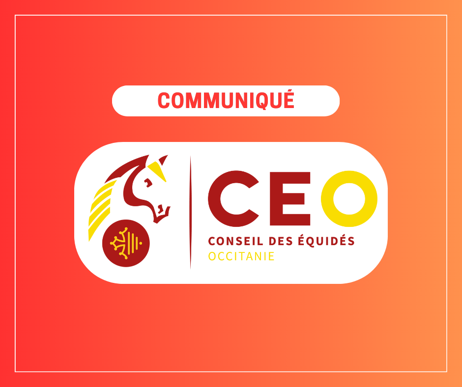 Communiqué du Conseil des Équidés d’Occitanie