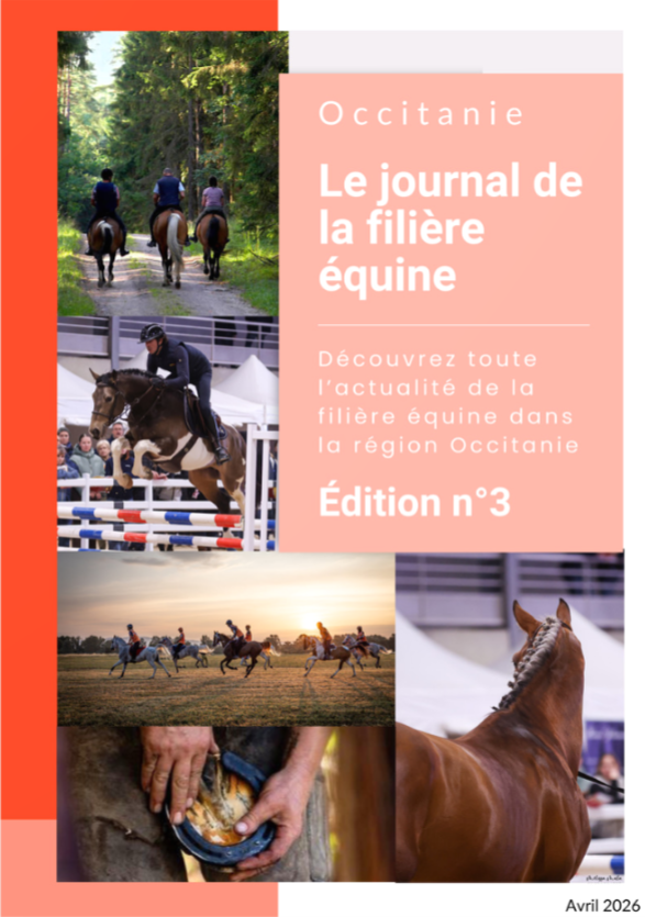 Edition n°3 du Journal de la filière équine en Occitanie