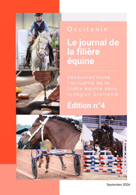 Edition n°4 du Journal de la filière équine en Occitanie