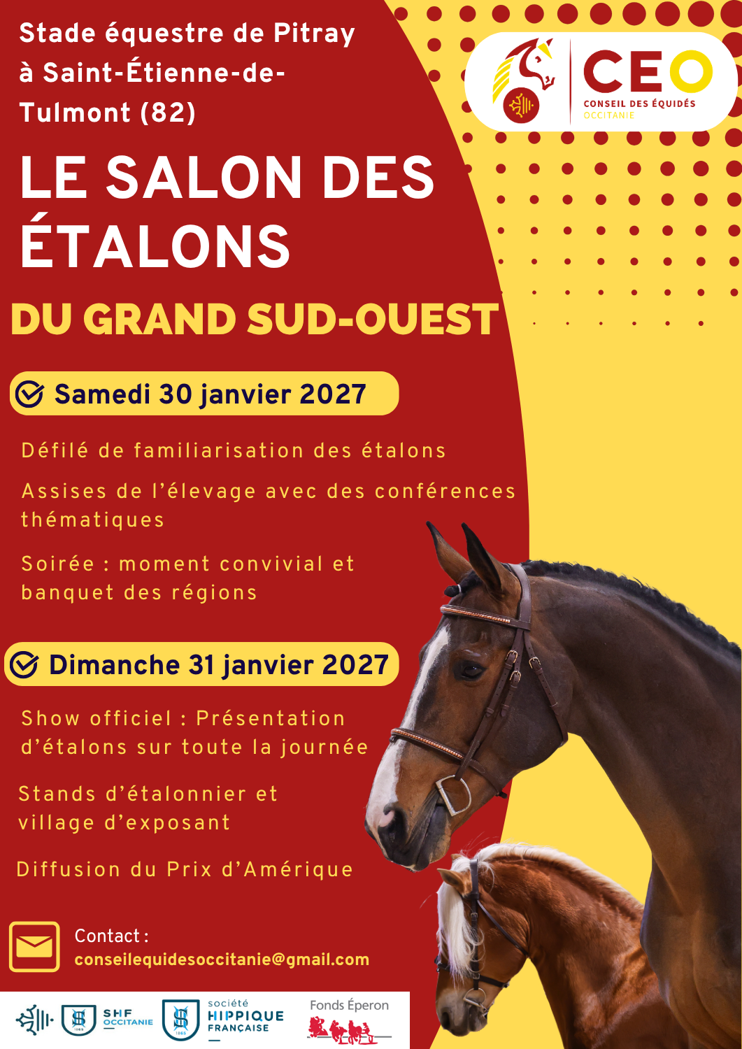 Salon des étalons du Grand Sud-Ouest 2027